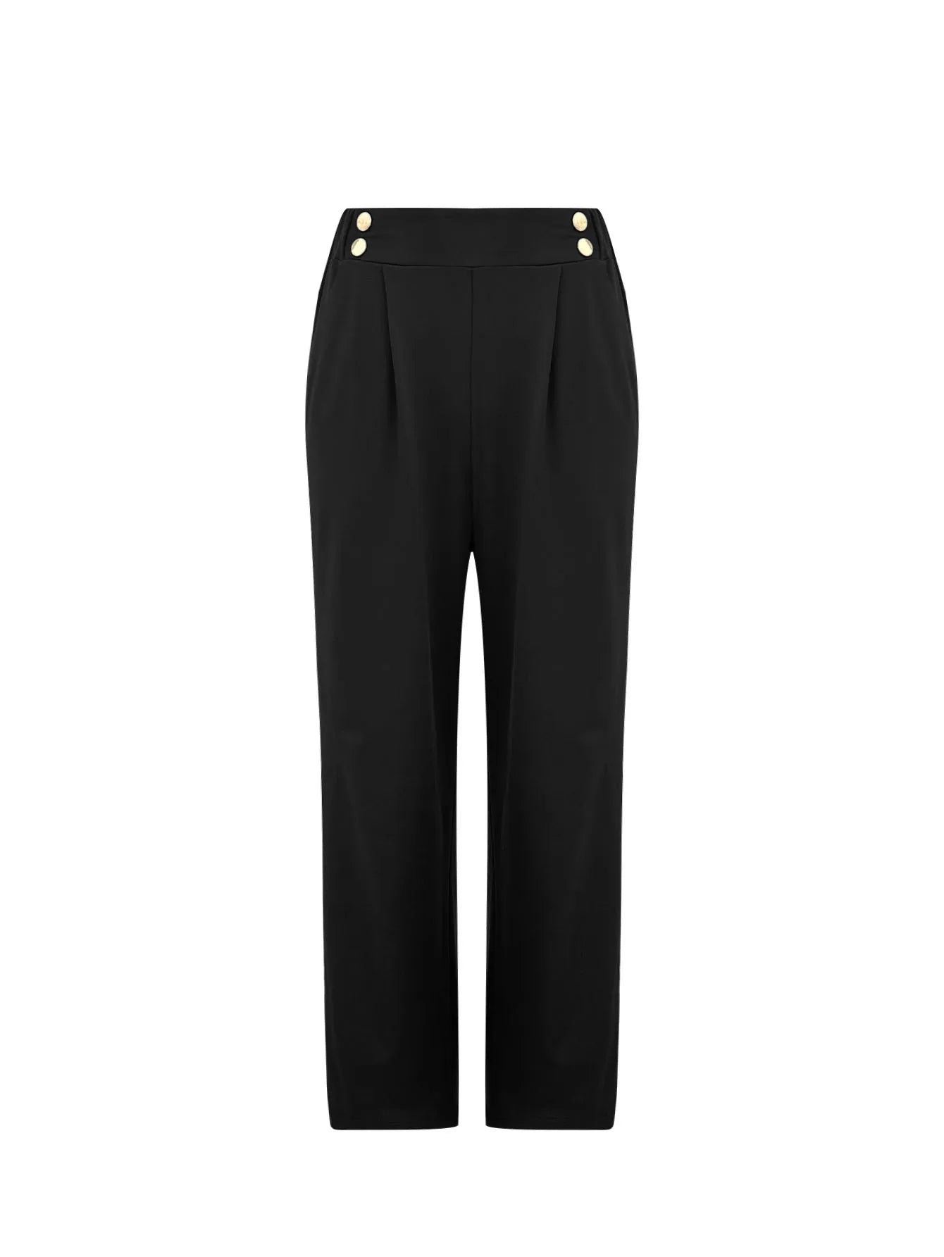 European style women's high-waist pants