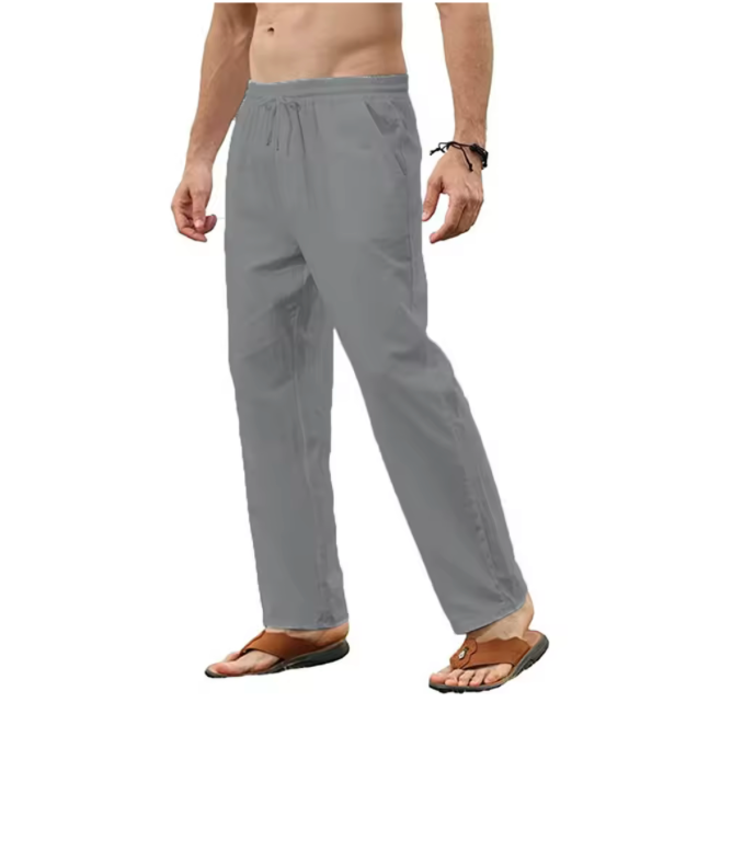 Cotton Linen Pants Casual
