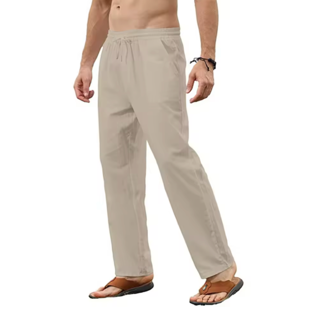 Cotton Linen Pants Casual