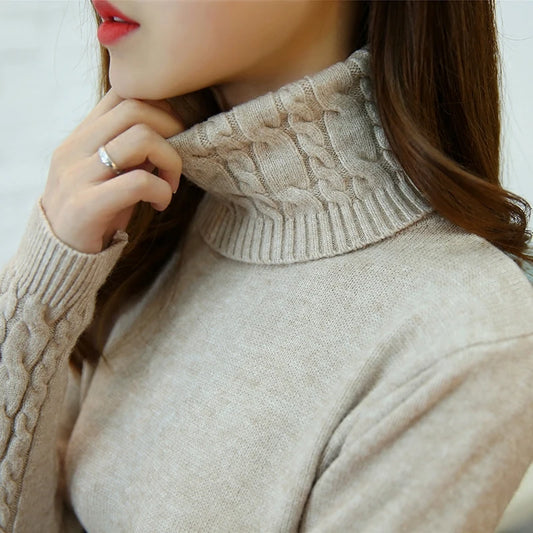 Cashmere Knitted Women's Pullover