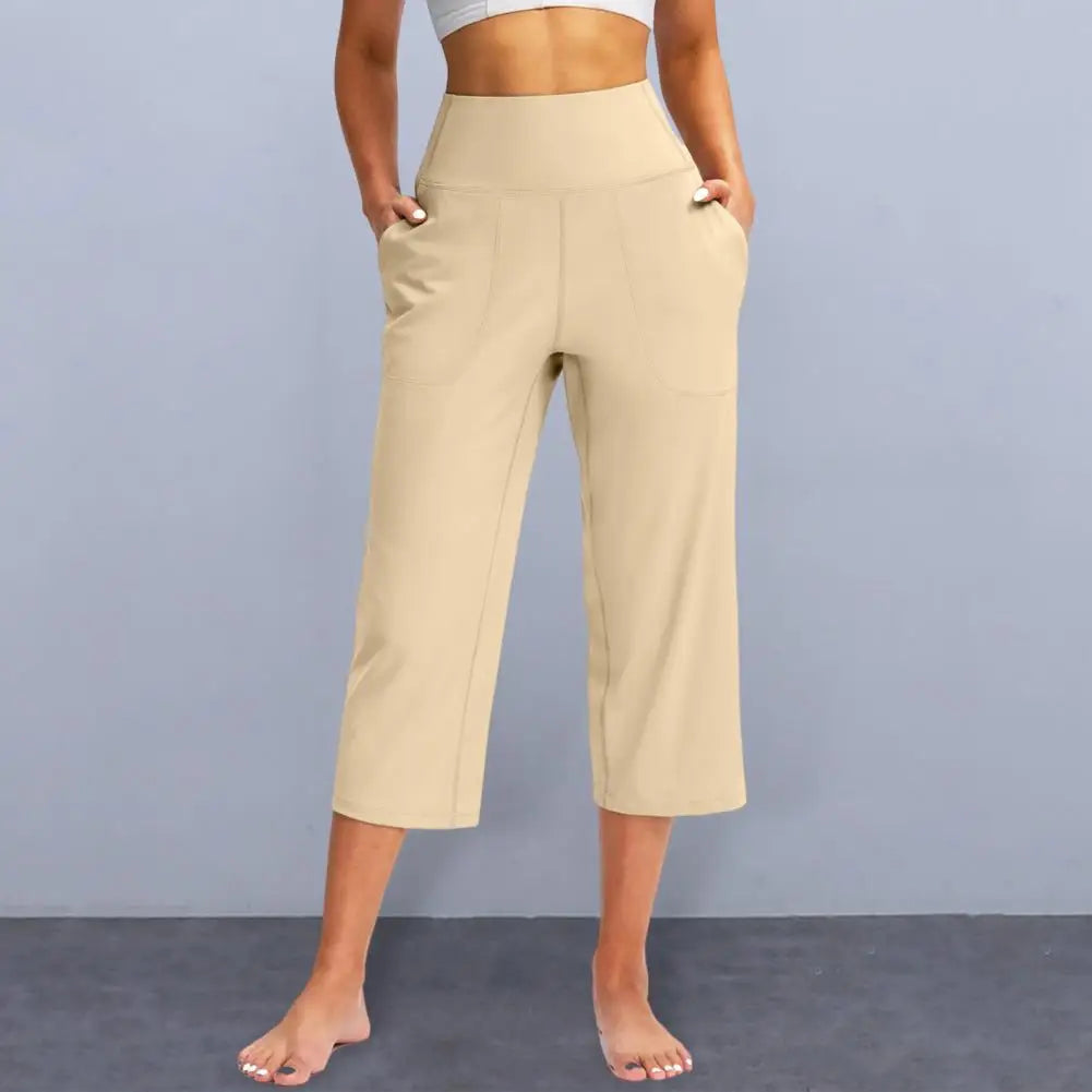 Women Elastic High Waist pant