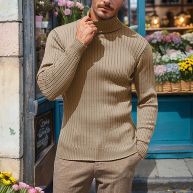 Knitted Fit Turtleneck