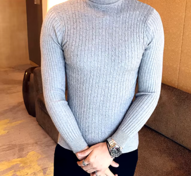 Knitted Fit Turtleneck