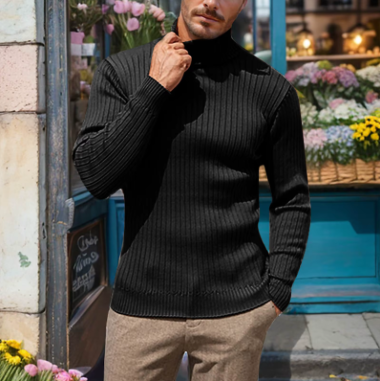 Knitted Fit Turtleneck