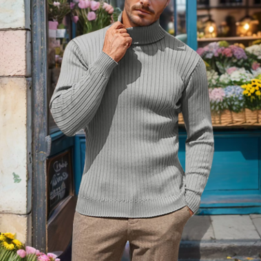 Knitted Fit Turtleneck