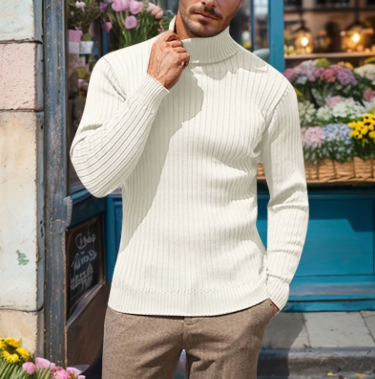 Knitted Fit Turtleneck